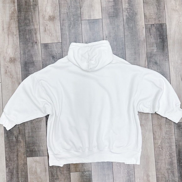 Free People Movement white hoodie - Picture 5 of 6